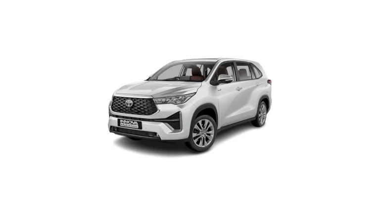 Innova hycross for premium taxi service in Varanasi