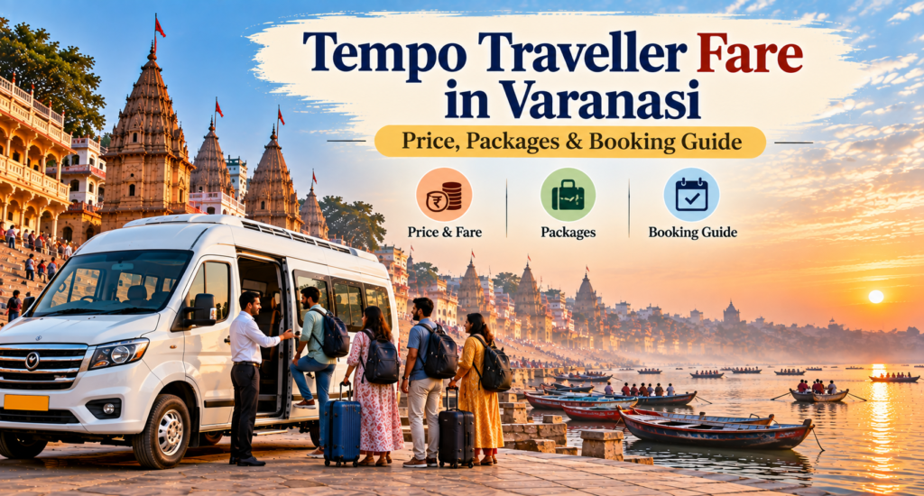 Tempo Traveller Fare in Varanasi