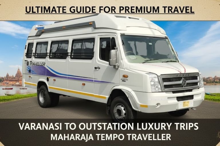 Hire Maharaja Tempo Traveller on rent in Varanasi