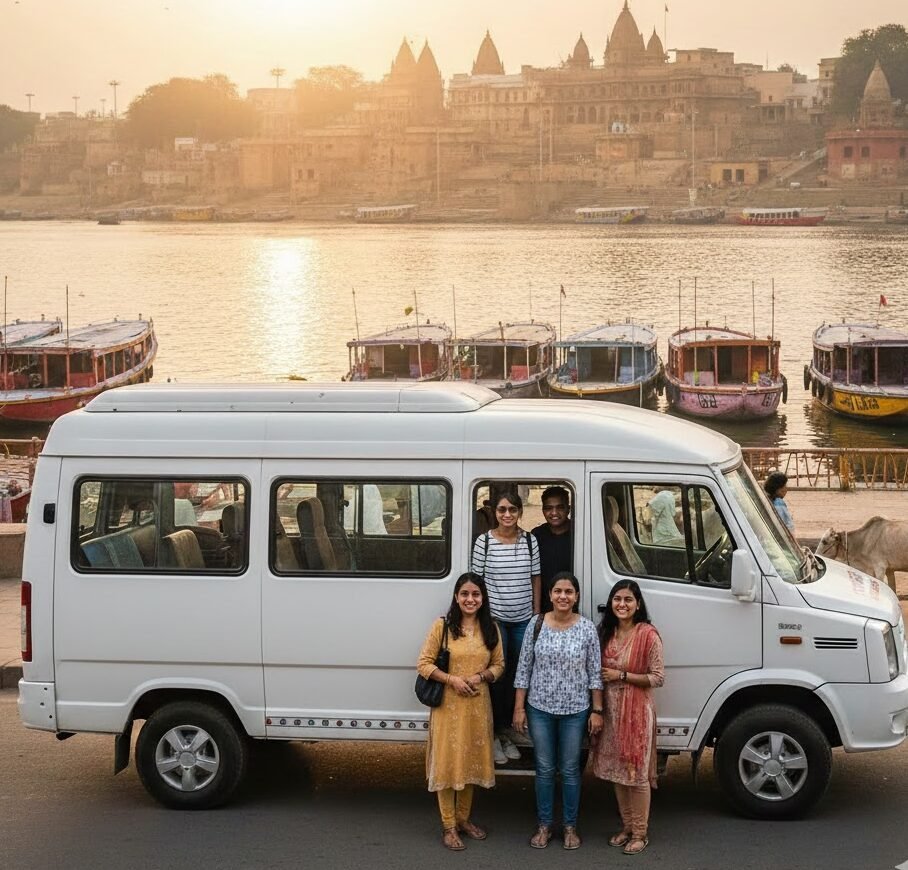 Hire Tempo Traveller Rental in Varanasi for Group Travel