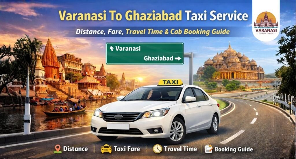Varanasi To Ghaziabad Taxi Service – Distance, Fare, Travel Time & Cab Booking Guide