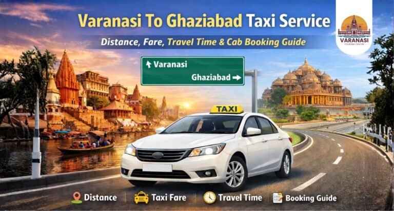 Varanasi To Ghaziabad Taxi Service – Distance, Fare, Travel Time & Cab Booking Guide