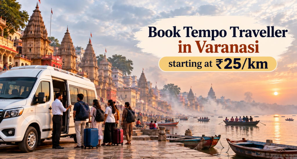 Tempo Traveller Booking in Varanasi