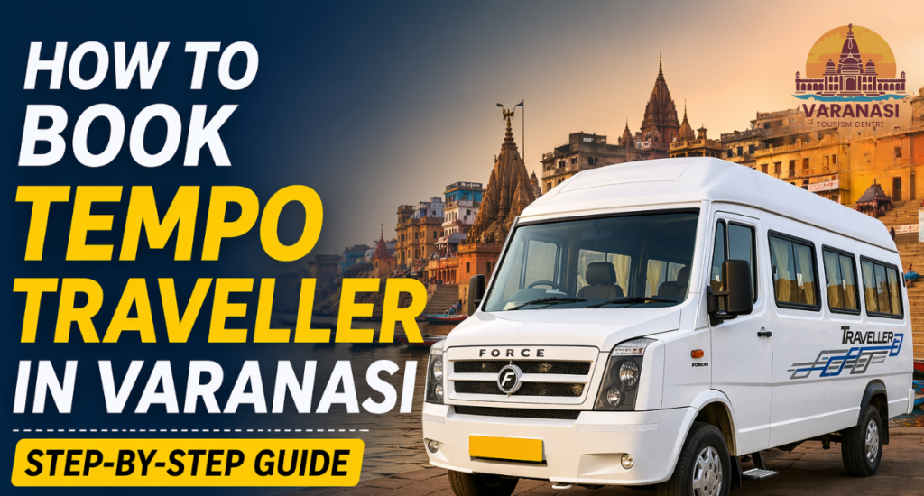 how to book tempo traveller in varanasi