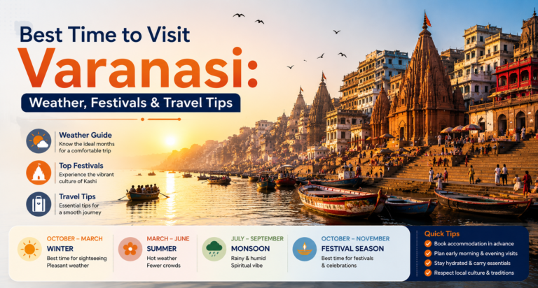 Best Time to visit in Varanasi
