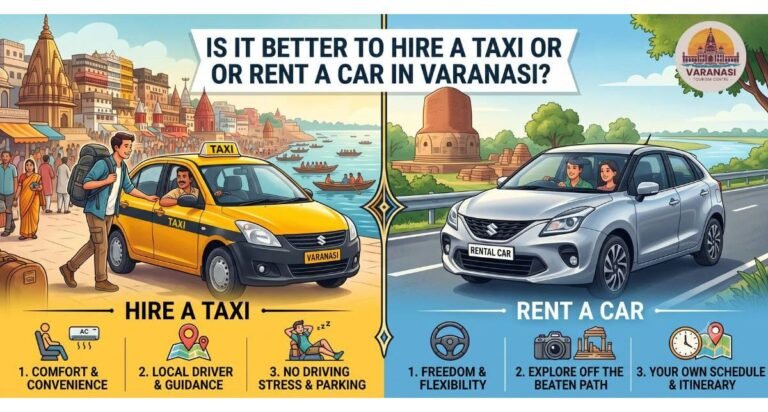 Is It Better to Hire a Taxi or Rent a Car in Varanasi
