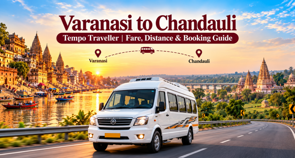 Varanasi to Chandauli Tempo Traveller