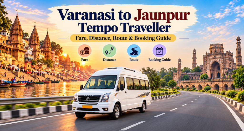 Varanasi to Jaunpur Tempo Traveller